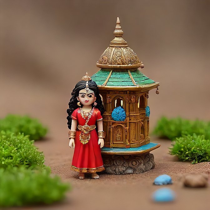 3D cartoon character art